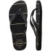 Chinelo Havaianas Color Essential Masculino - Preto e Bege