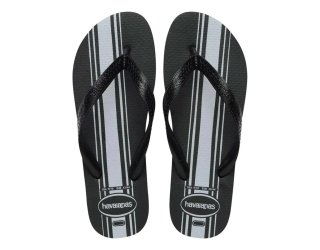 Chinelo Havaianas Color Essential Masculino - Preto e Branco Chinelo Havaianas Color Essential Masculino - Preto e Branco
