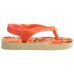 Chinelo Infantil Havaianas Baby Disney Classics - Bege e Laranja