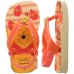 Chinelo Infantil Havaianas Baby Disney Classics - Bege e Laranja
