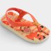 Chinelo Infantil Havaianas Baby Disney Classics - Amarelo e Laranja