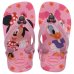 Chinelo Infantil Havaianas Baby Disney Classics - Rosa e Preto