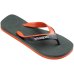 Chinelo Havaianas Dual Masculino - Verde e Laranja