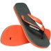 Chinelo Havaianas Dual Masculino - Verde e Laranja