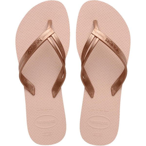Chinelo Havaianas Elegance Feminino - Rosa Claro