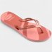 Chinelo Havaianas Elegance Print Feminino - Rosa