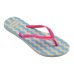 Chinelo Havaianas Fantasia II Feminino - Bege e Azul