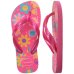 Chinelo Infantil Havaianas Flores Kids - Rosa