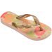 Chinelo Infantil Havaianas Flores Kids - Rosê