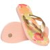 Chinelo Infantil Havaianas Flores Kids - Rosê