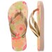 Chinelo Infantil Havaianas Flores Kids - Rosê