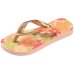 Chinelo Infantil Havaianas Flores Kids - Rosê