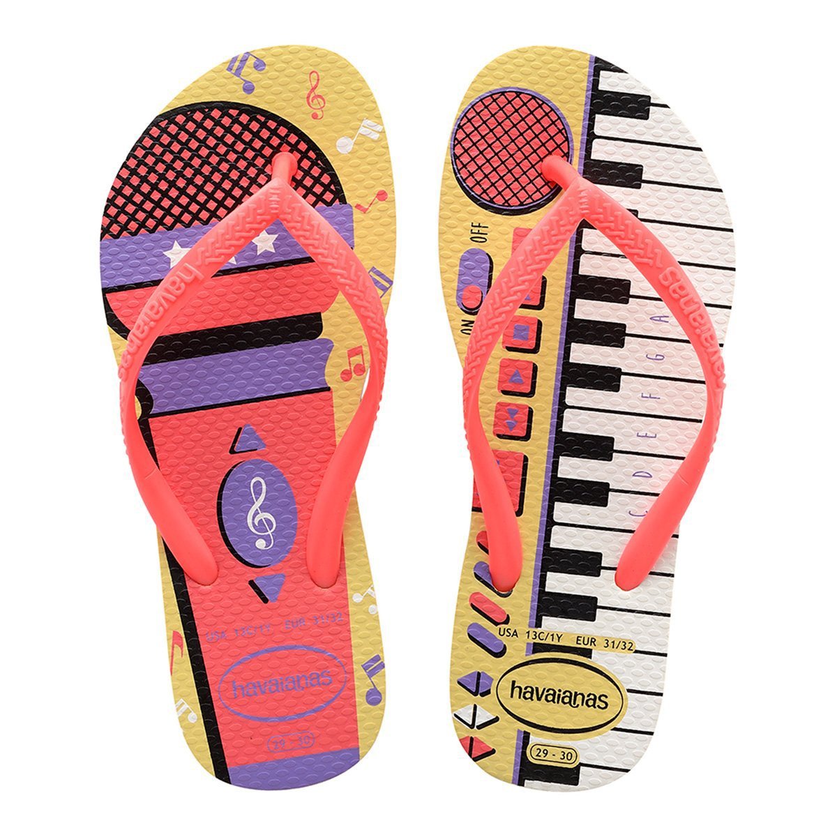 sandalia infantil havaianas