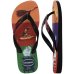 Chinelo Havaianas Harry Potter Fc - Preto e Vermelho