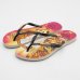 Sandália Havaianas Slim Heroínas Feminina - Bege e Amarelo