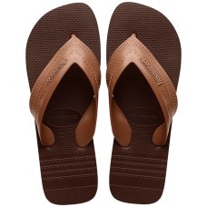 Chinelo Havaianas Hybrid Be Masculino - Marrom