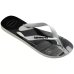 Chinelo Havaianas Hype FC - Branco e Preto