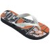 Chinelo Havaianas Kids Athletic - Grafite e Laranja