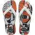 Chinelo Havaianas Kids Athletic - Grafite e Laranja