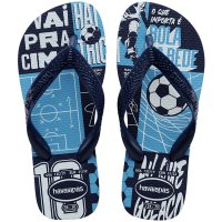 Chinelo Infantil Grendene Luccas Neto Vamos Brincar Promo - Azul+