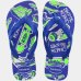Chinelo Infantil Havaianas Top Athletic Kids - Azul e Verde