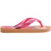 Chinelo Havaianas Kids Flores Menina - Amarelo e Rosa