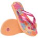 Chinelo Havaianas Kids Flores Menina - Amarelo e Rosa