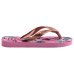 Chinelo Havaianas Kids Flores Menina - Rosa