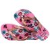 Chinelo Havaianas Kids Flores Menina - Rosa