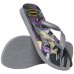 Sandália Infantil Havaianas Kids Heróis DC - Cinza