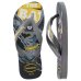Sandália Infantil Havaianas Kids Heróis DC - Cinza