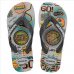Chinelo Infantil Havaianas Kids Top Holographic - Cinza