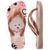 Chinelo Infantil Havaianas Kids Top Pets Feminino - Rosa Claro