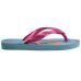 Chinelo Infantil Havaianas Kids Top Pets Menina - Azul e Rosa