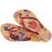 Chinelo Infantil Havaianas Slim Princess Menina - Amarelo