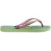Chinelo Infantil Havaianas Slim Princess Menina - Verde