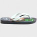 Chinelo Infantil Havaianas Kids Minecraft - Cinza e Branco