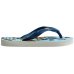 Chinelo Infantil Havaianas Kids Top Minecraft - Azul e Branco