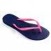 Sandália Havaianas Slim Logo Pop-Up Feminina - Marinho