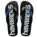 Chinelo Havaianas Top Logomania 2 - Preto e Azul