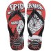 Chinelo Havaianas Top Marvel Logomania Masculino - Vermelho