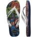 Chinelo Havaianas Top Marvel Classics - Marinho e Branco