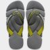 Chinelo Havaianas Power 2.0 Masculino - Cinza e Verde