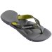 Chinelo Havaianas Power 2.0 Masculino - Cinza e Verde