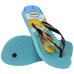 Chinelo Havaianas Simpsons Masculino - Azul e Amarelo