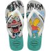 Chinelo Havaianas Simpsons Masculino - Branco e Cinza
