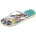 Chinelo Havaianas Simpsons Masculino - Branco e Cinza