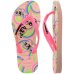 Chinelo Infantil Havaianas Meninas Super Poderosas - Rosa