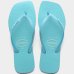 Chinelo Havaianas Slim Square Glitter Neon Feminino - Azul