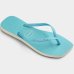 Chinelo Havaianas Slim Square Glitter Neon Feminino - Azul